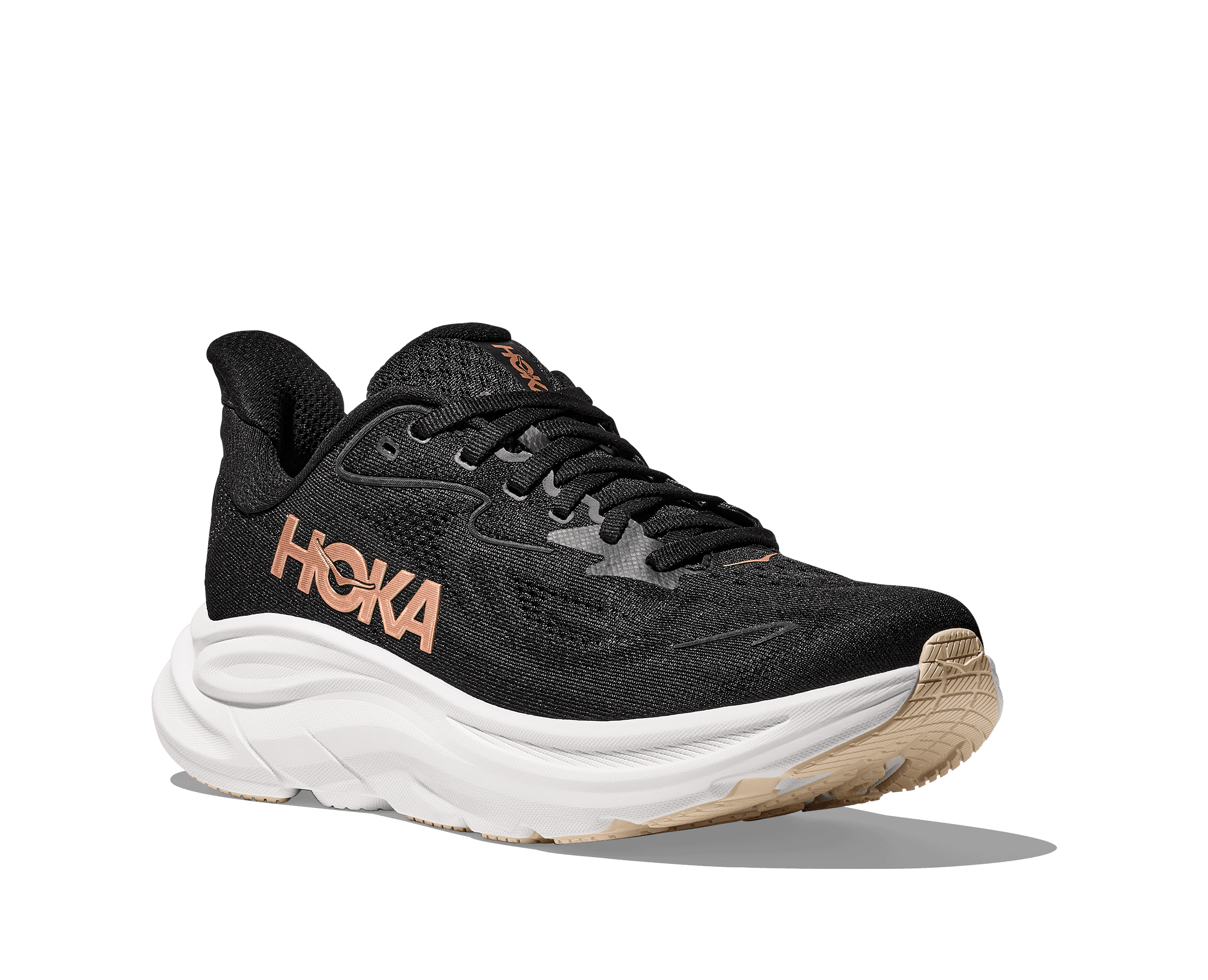 Hoka Clifton 10 Kadın Siyah Koşu Ayakkabısı 1162031-BRGL