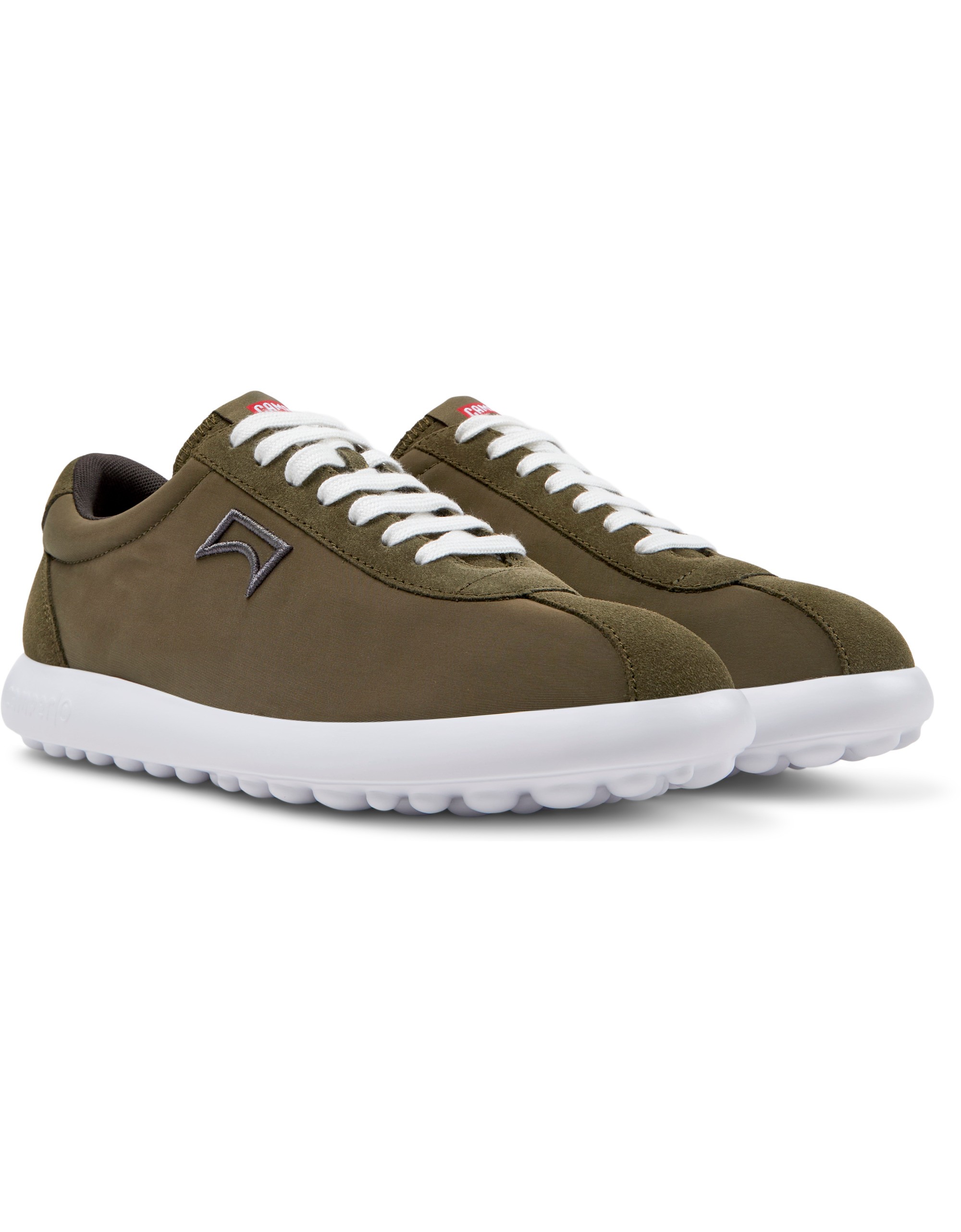 Camper Pelotas XLF Erkek Yeşil Süet Deri Tekstil Sneaker K101019-006