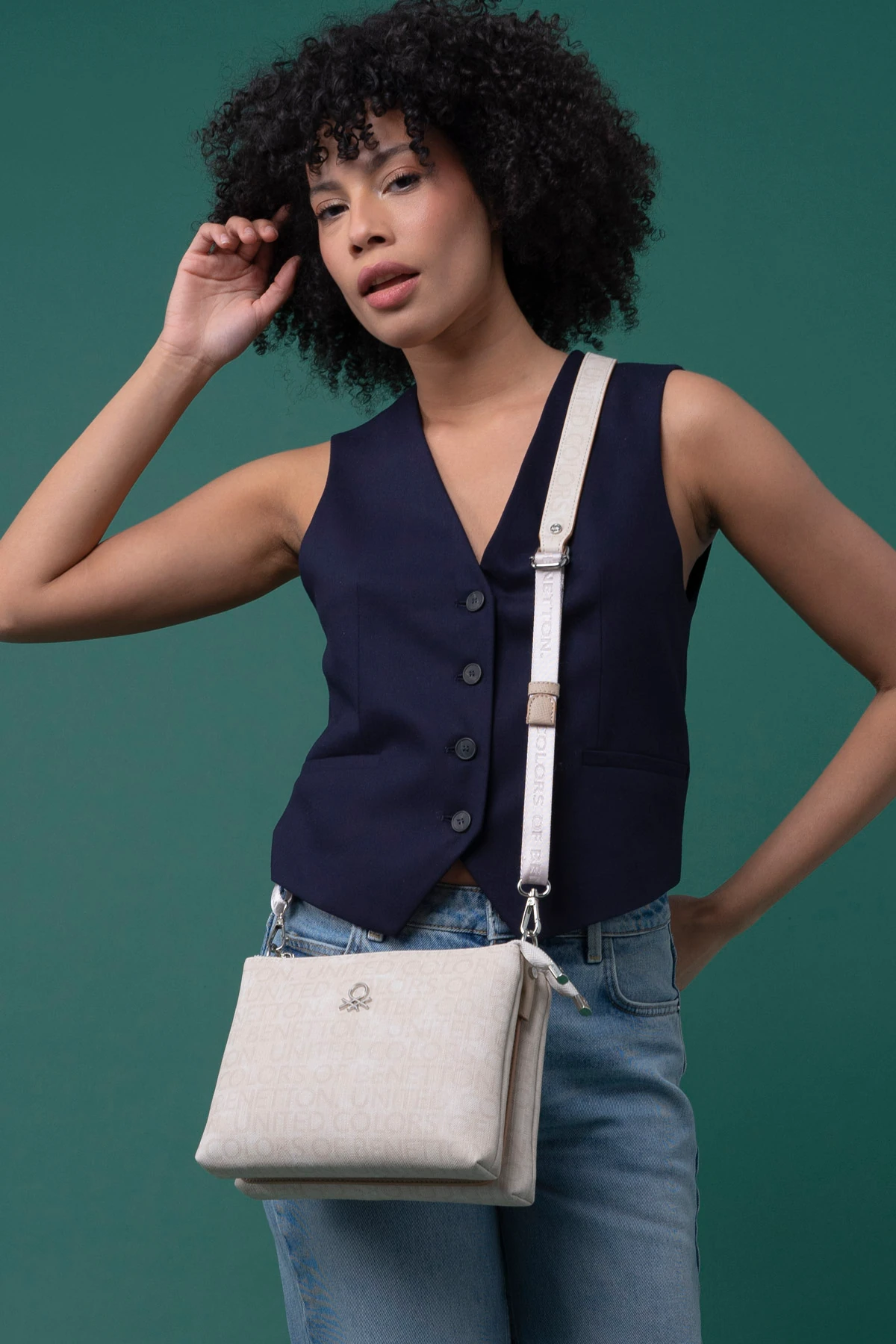 Unıted Colours Of Benetton Kadın Çapraz Çanta