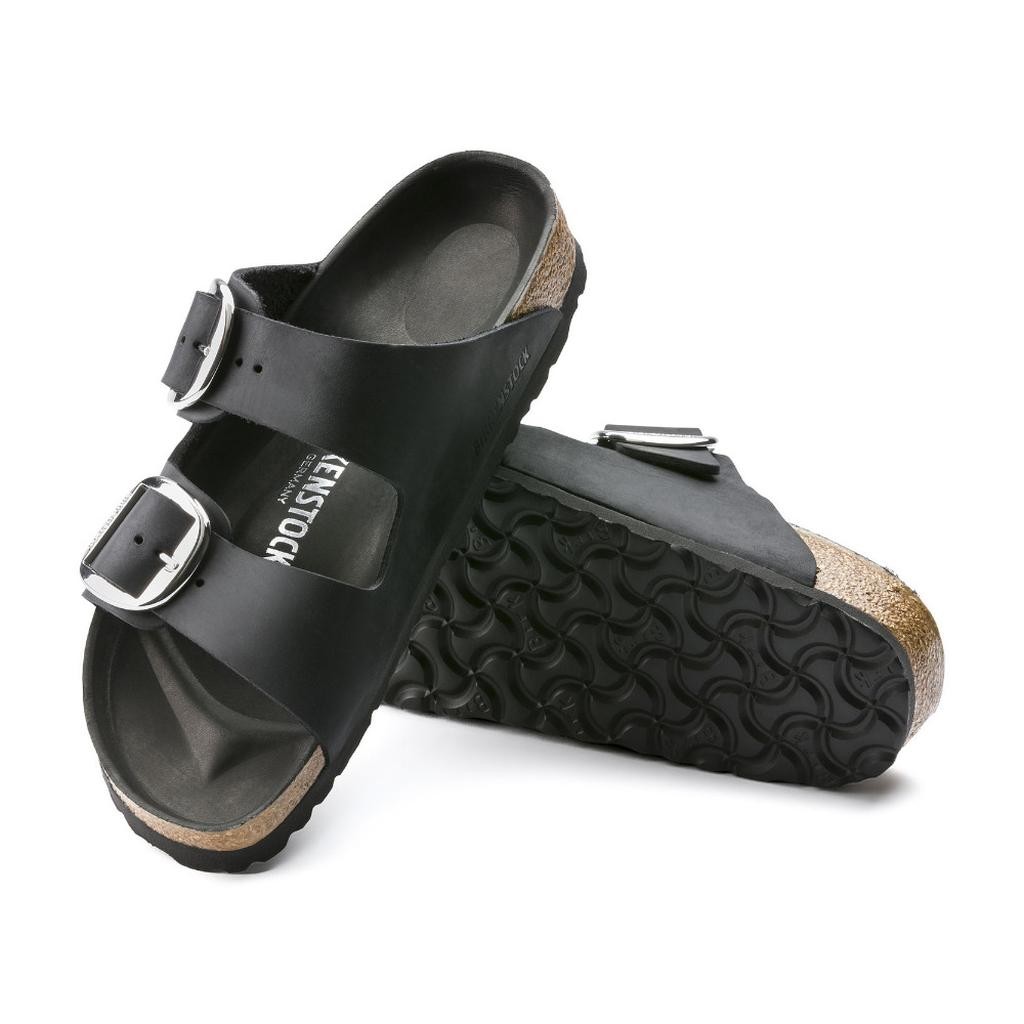Birkenstock Arızona Bıg Buckle Leoı Kadın Siyah Terlik 1011075