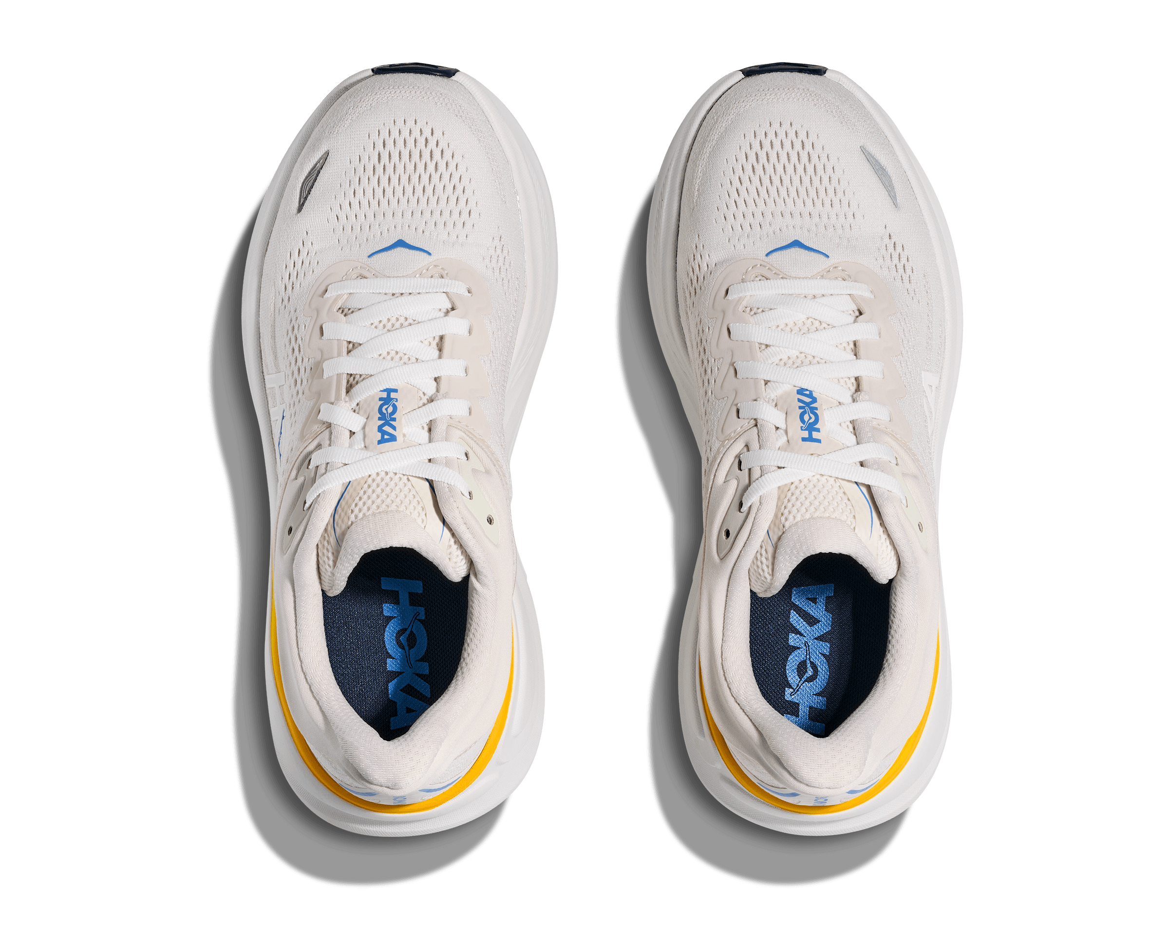 Hoka Bondi 9 Kadın Beyaz Koşu Ayakkabısı 1162012-WGRT