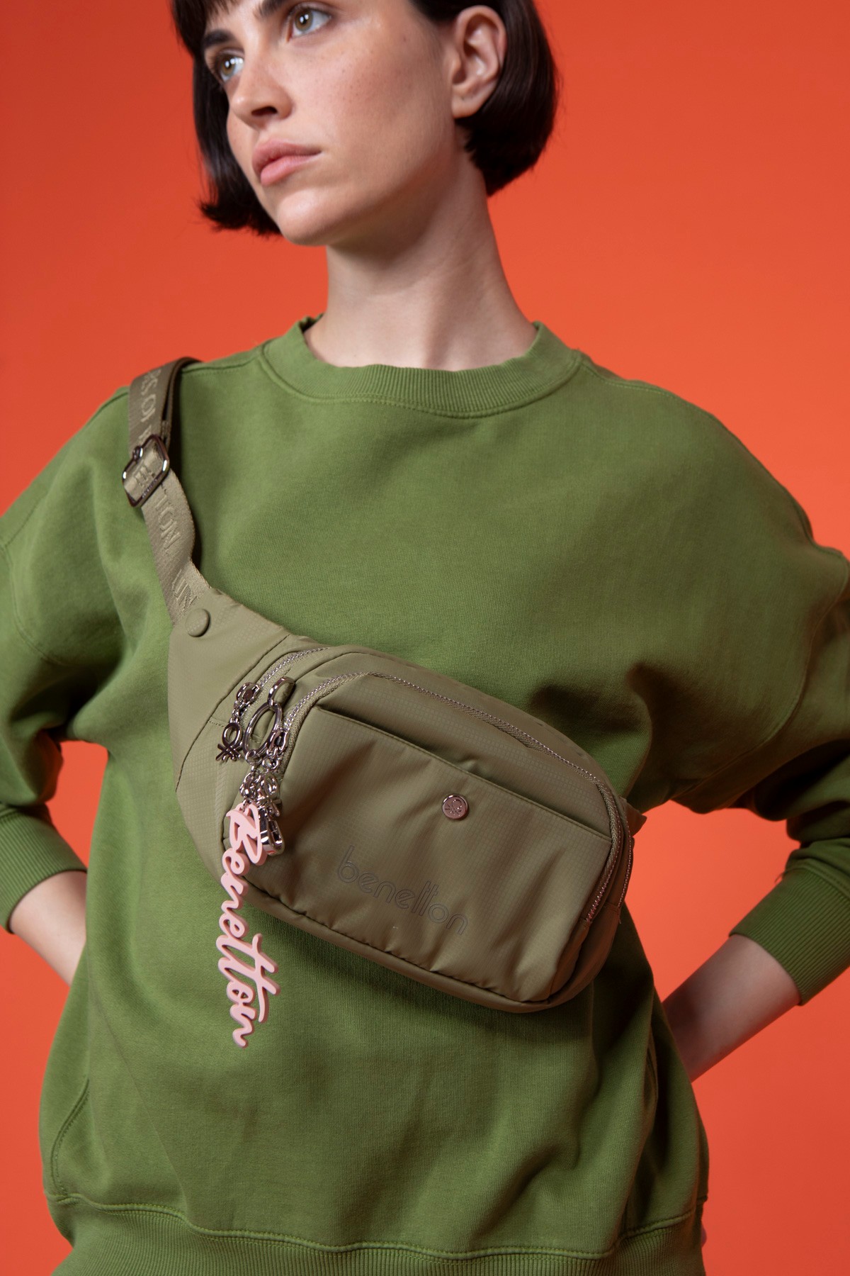 Unıted Colours Of Benetton Kadın Bel Çantası BNT_1456