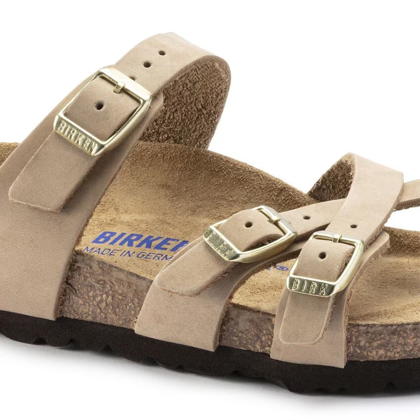 Birkenstock Franca Sfb Nu Kadın Taş Düz Terlik 1022973
