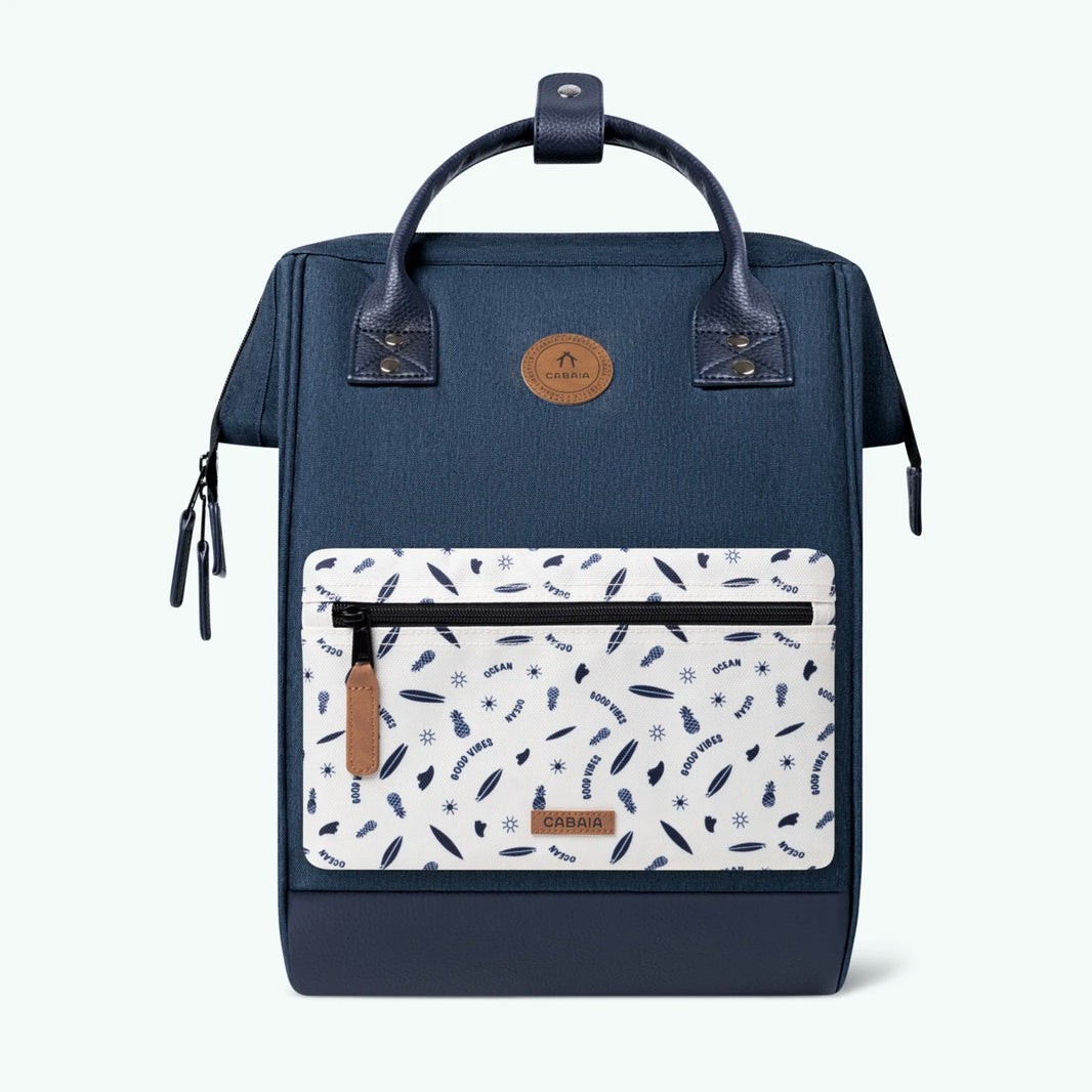 Cabaia Port Antonıo Dark Blue Medıum Avdenturer Melange Unisex Sırt Çantası