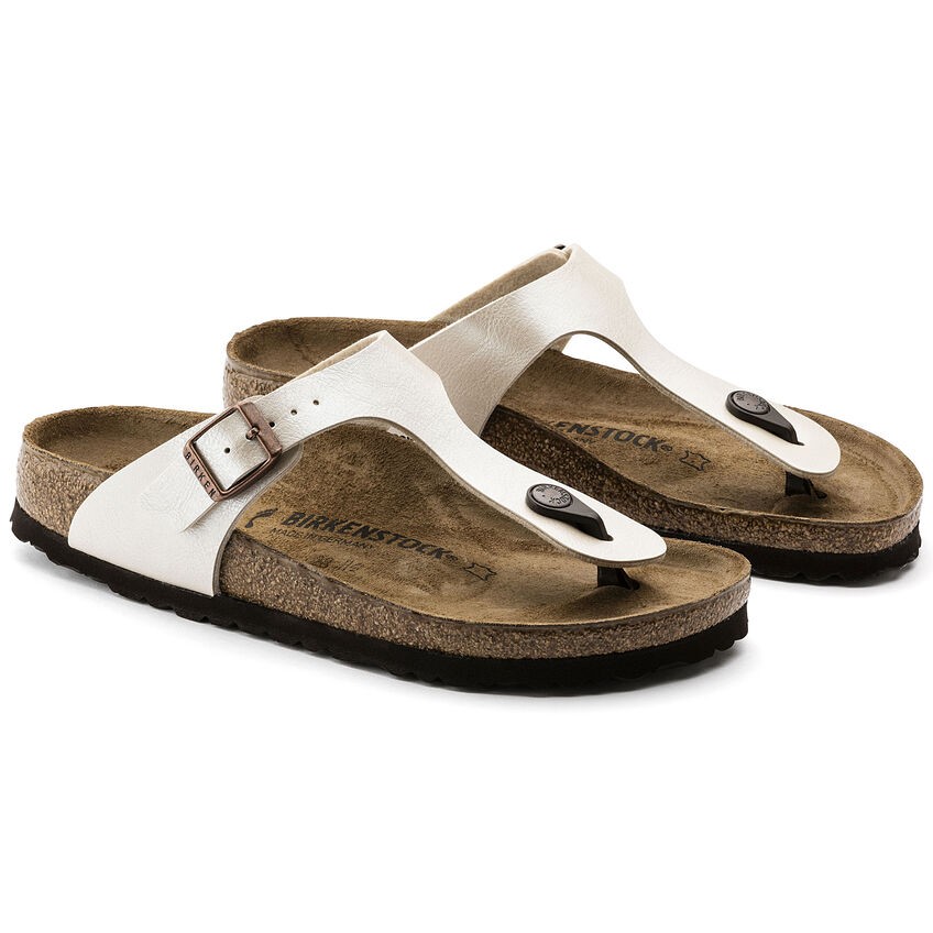 Birkenstock Gızeh Bf Graceful Kadın İnci Beyazı Terlik 943871