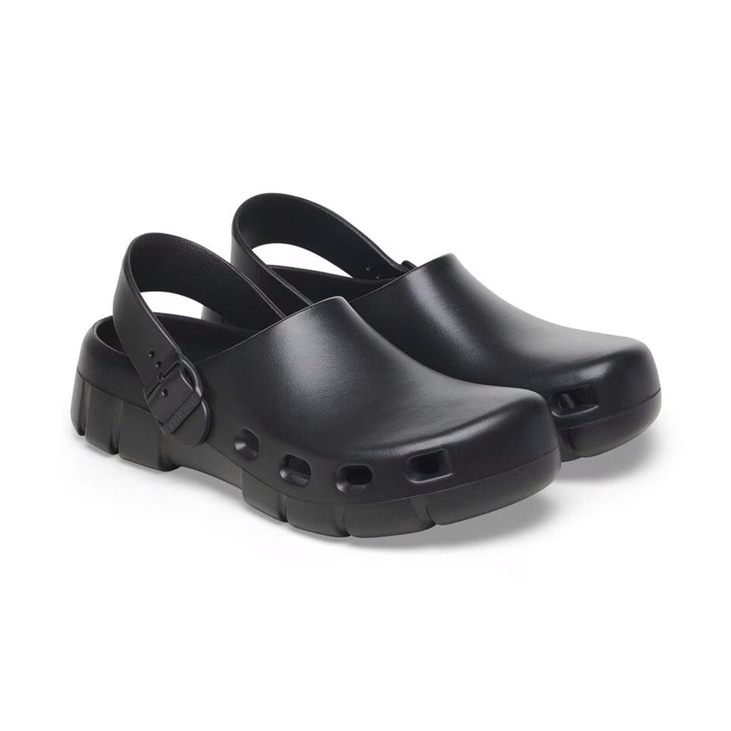 Birkenstock Bırkı Flow Eva Erkek Siyah Burnu Kapalı Terlik 1027684