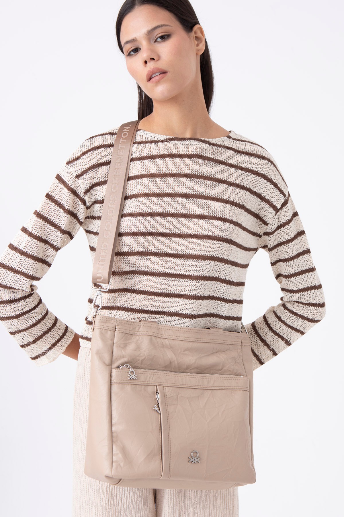 Unıted Colors Of Benetton Kadın Omuz Kol Çantası BNT_1473 - TEN