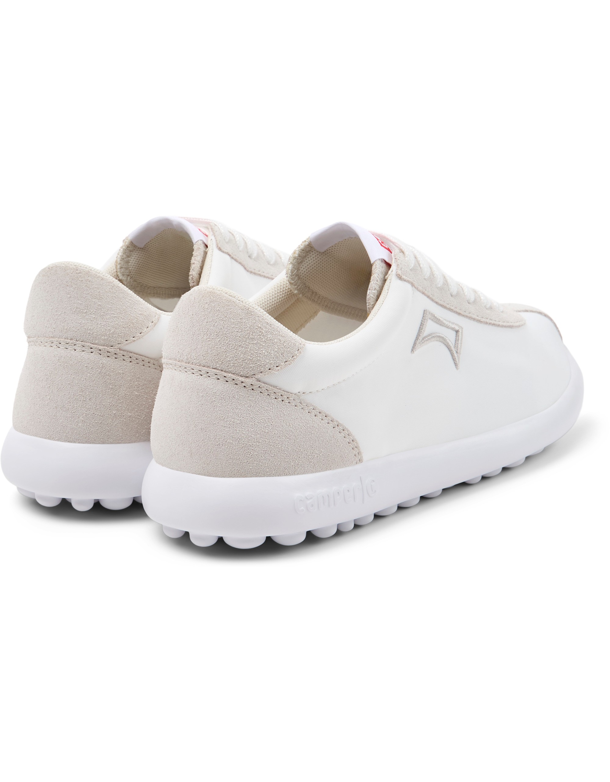Camper Pelotas XLF Kadın Beyaz Süet Deri Tekstil Sneaker K201759-001