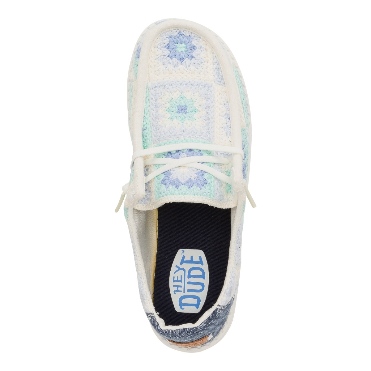 Hey Dude Wendy Cottage Crochet Bay Blue Multi HD.43109 4VP