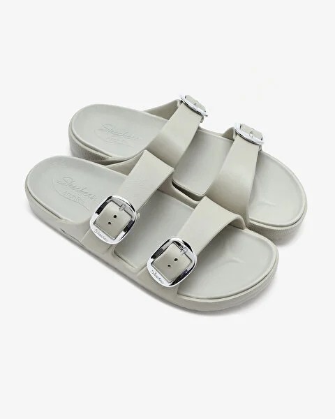 Skechers Arch Fıt Calı Breeze 2.0 Gold Star Kadın Bej Terlik 111592 NAT