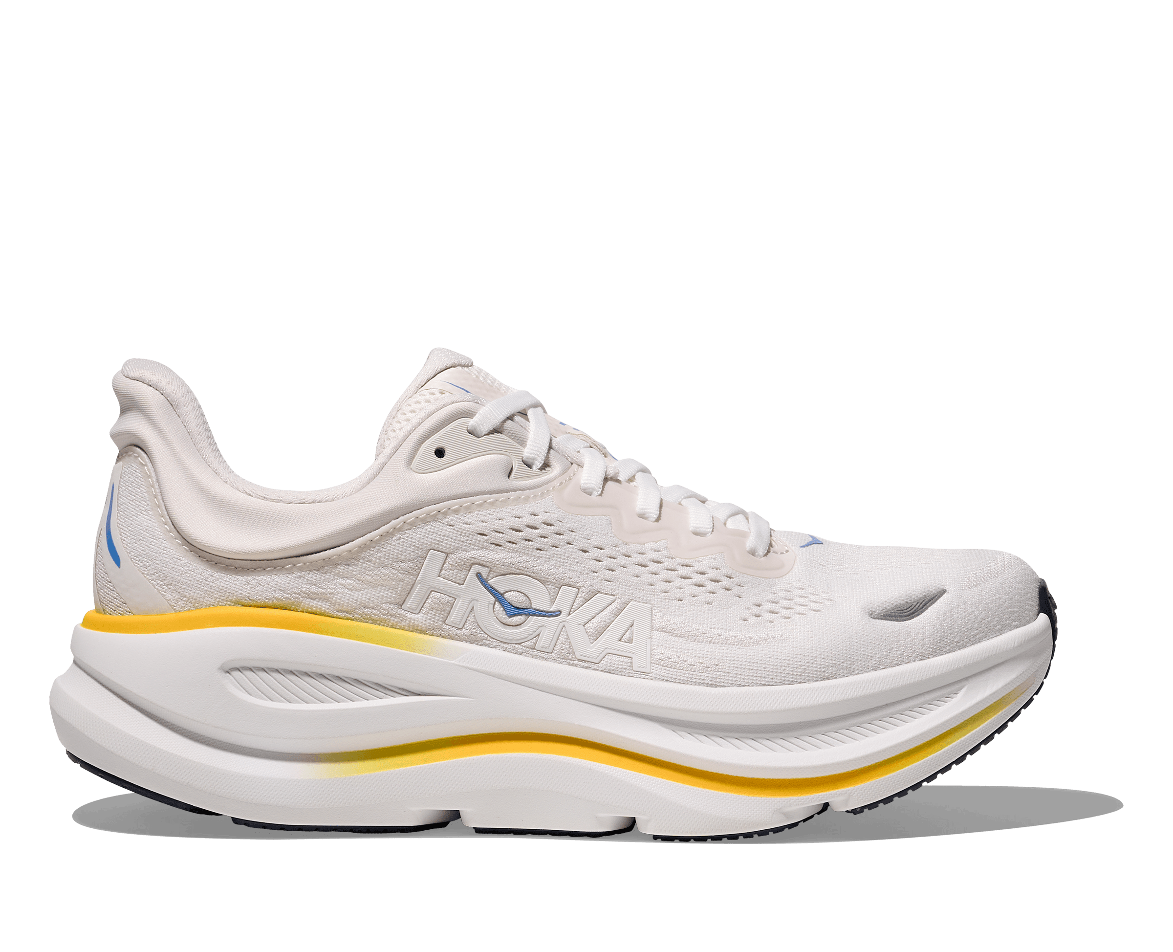 Hoka Bondi 9 Kadın Beyaz Koşu Ayakkabısı 1162012-WGRT