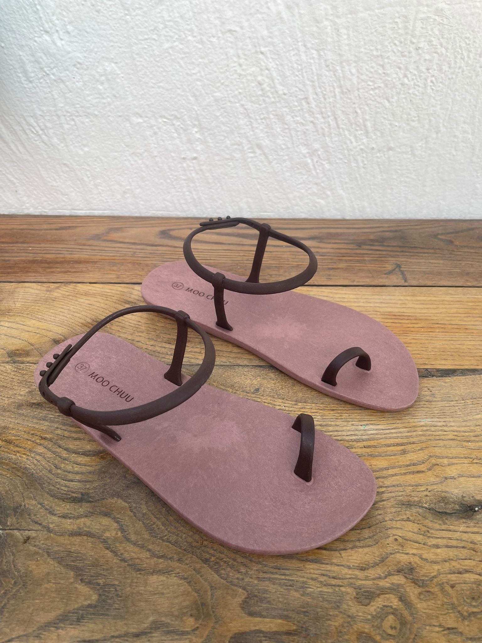 Moochuu Kadın Parmak Arası Plaj Sandalet Swıft Pop Plus MCH00YS25004 - Kahverengi