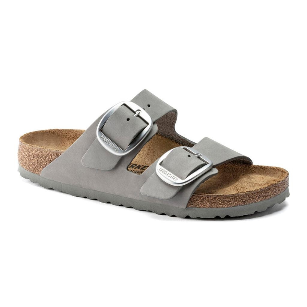 Birkenstock Arızona Bıg Buckle Nu Kadın Gri Terlik 1022154