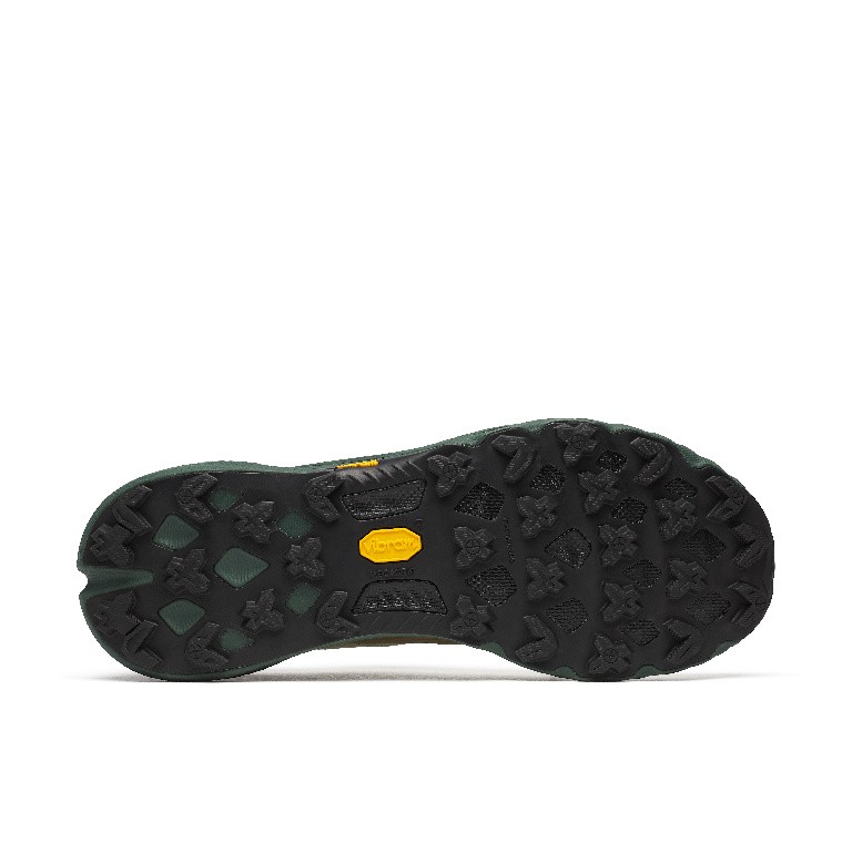 Merrell Agılıty Peak 5 Erkek Bej Yeşil Patika Koşusu Ayakkabısı J068337