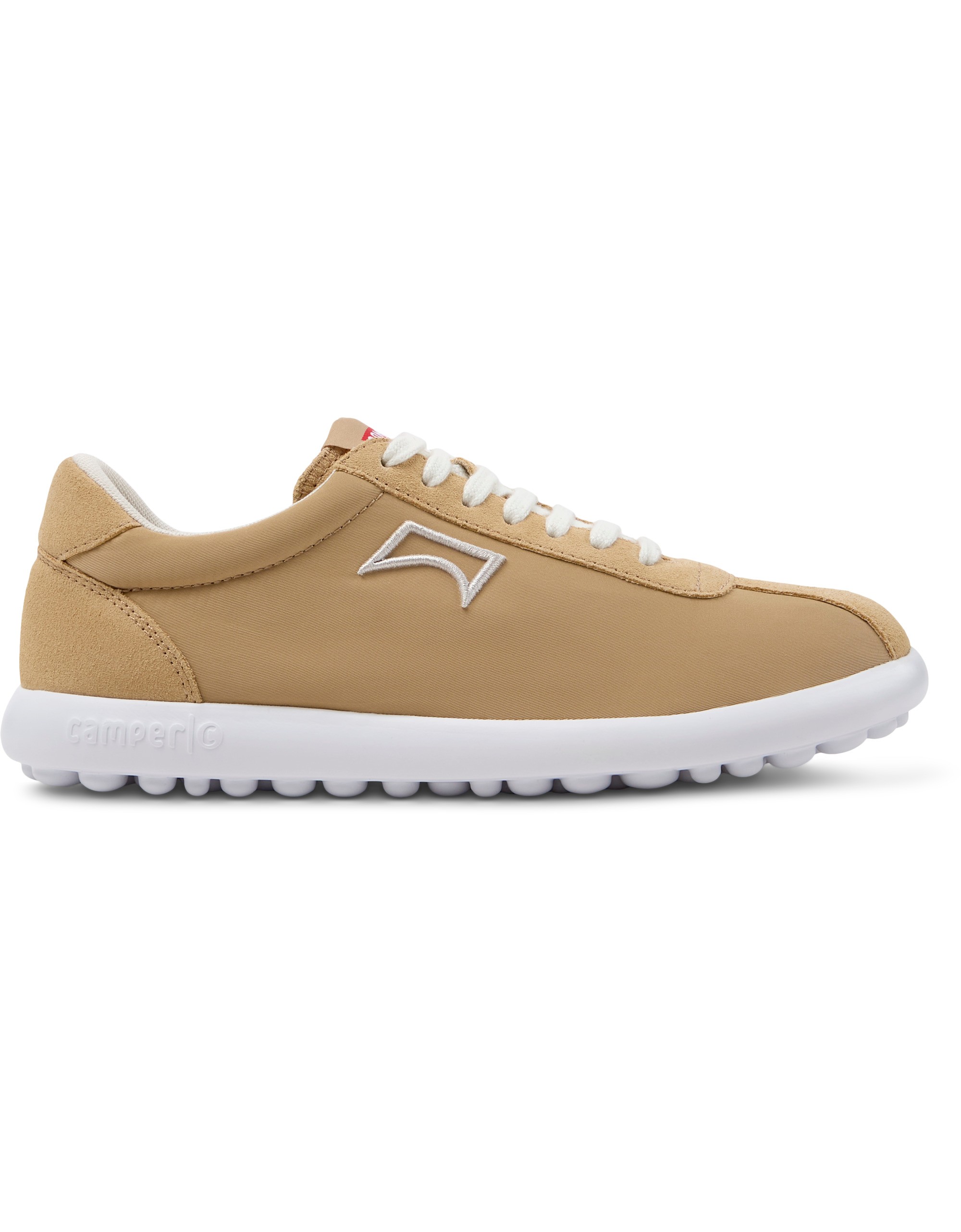 Camper Pelotas XLF Kadın Bej Süet Deri Tekstil Sneaker K201759-003