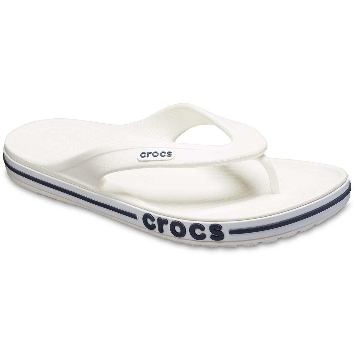 Crocs Bayaband Flip Unisex 205393 - Beyaz-Lacivert
