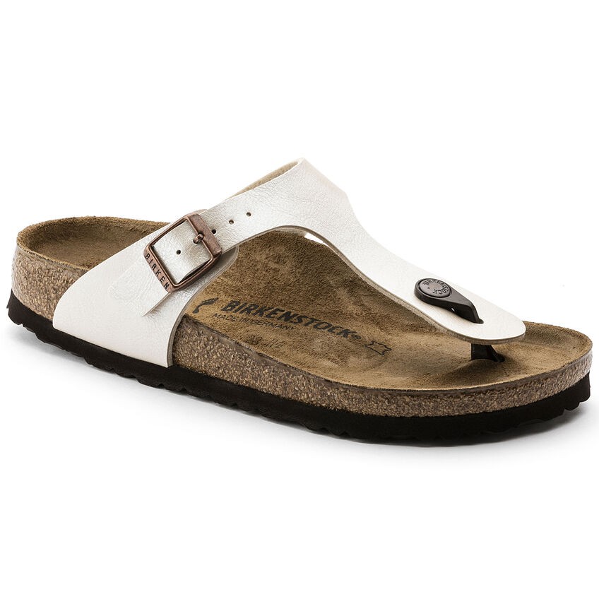 Birkenstock Gızeh Bf Graceful Kadın İnci Beyazı Terlik 943871