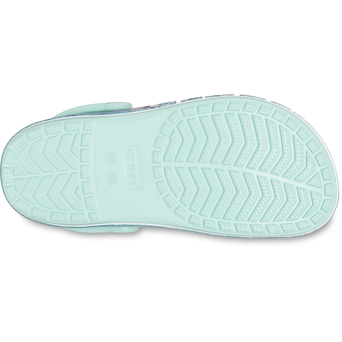 Crocs Bayaband Rainbow Glitter Clg T Kids 209731 - Turkuaz