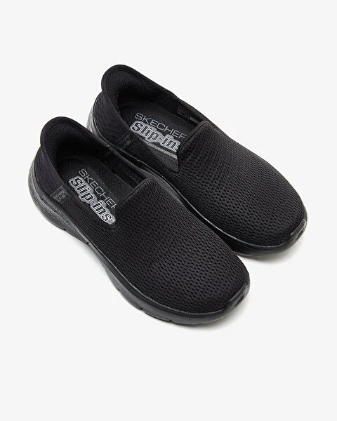 Skechers Go Walk Flex-Relish Slip-İns Kadın Siyah Yürüyüş Ayakkabısı 124963TK BBK