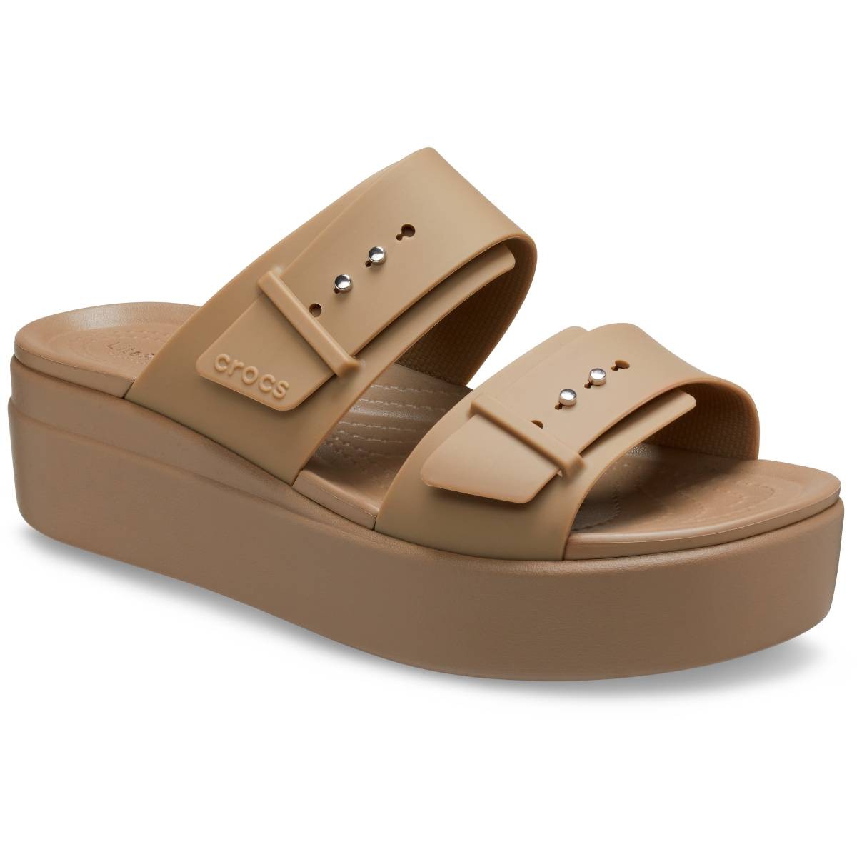 Crocs Brooklyn Buckle Low Wdg Woman 207431 - Bronz