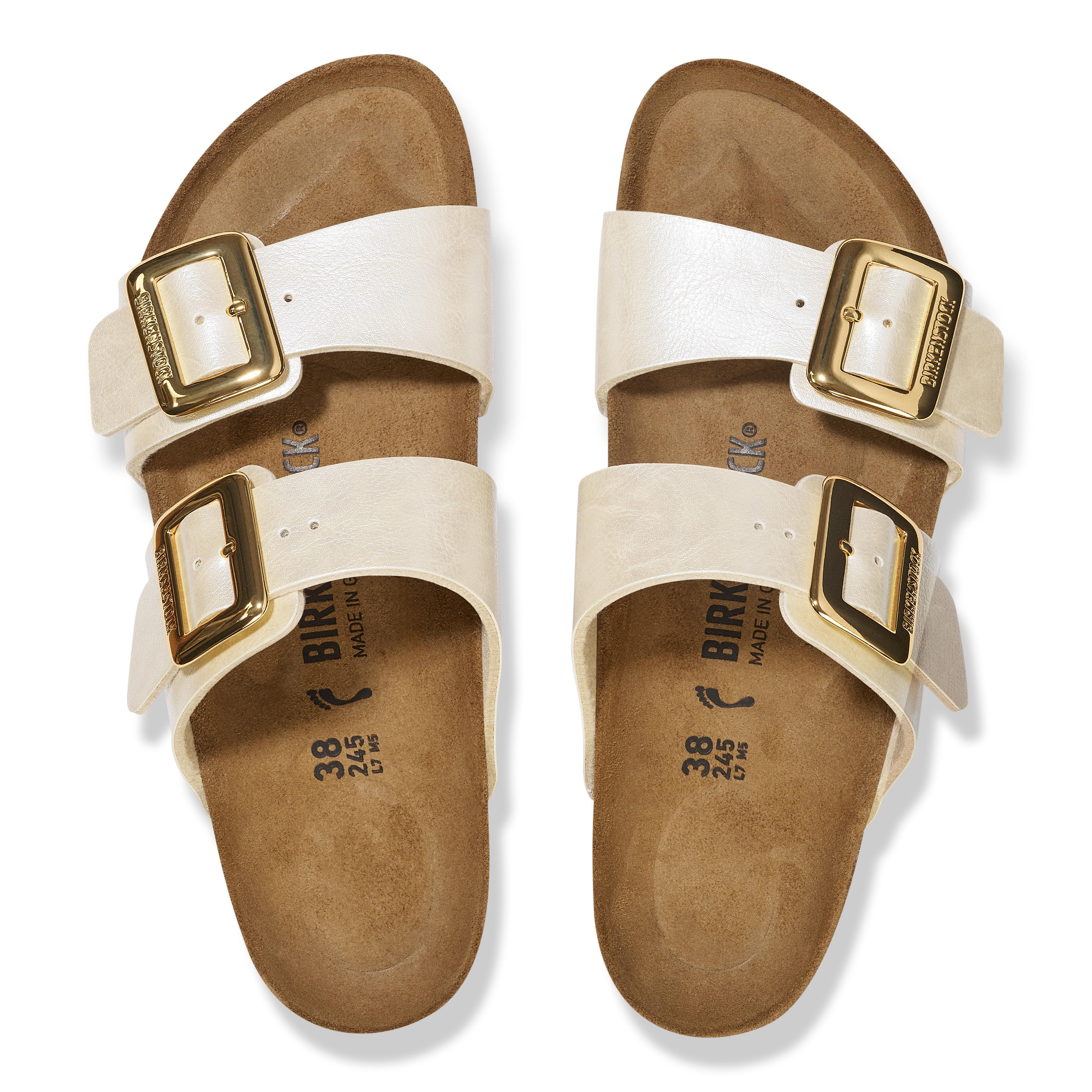 Birkenstock Sydney Cushıon Buckle Bf Graceful İnci Beyazı Kadın Terlik 1029492
