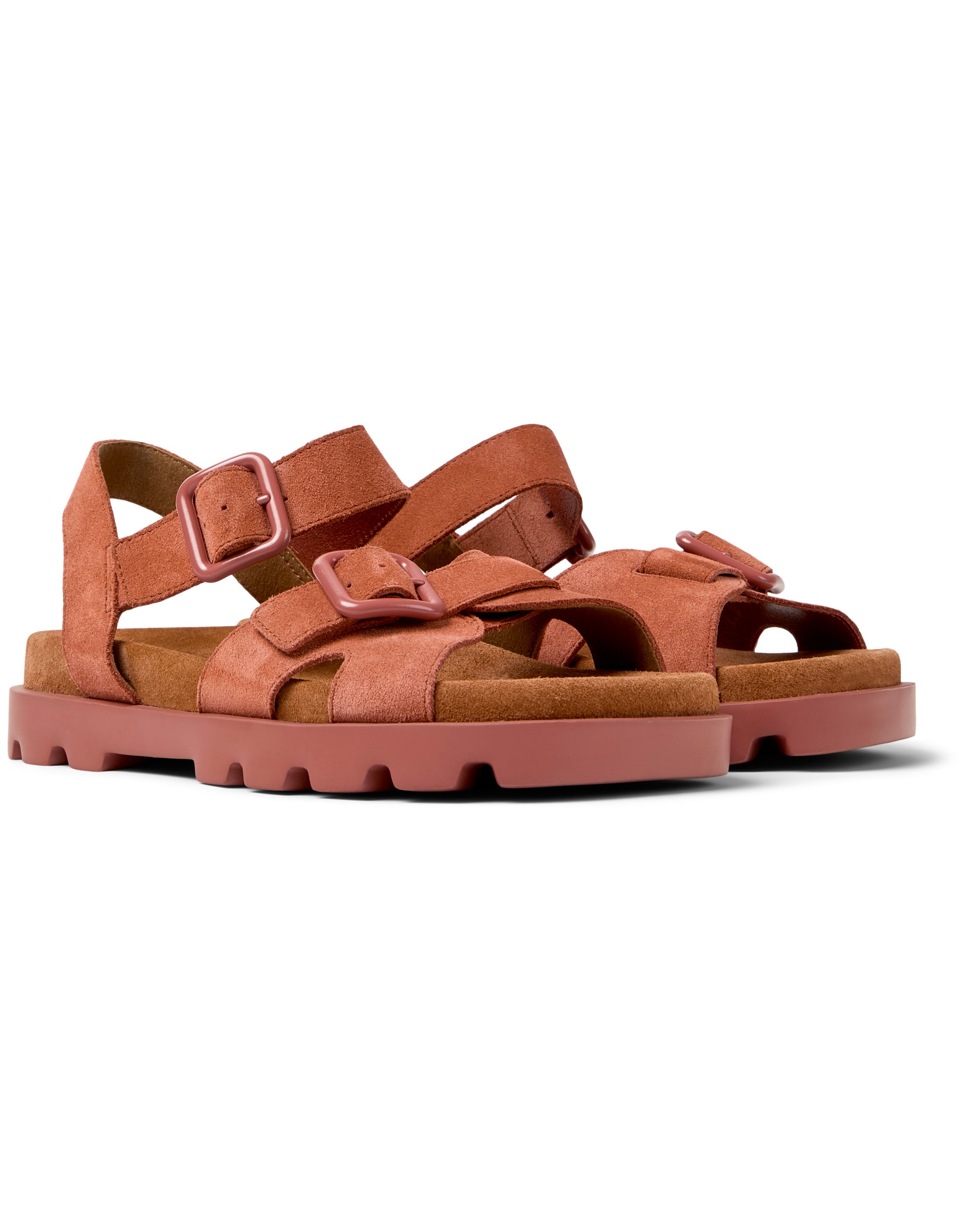 Camper Brutus Sandals Kadın Kırmızı Sandalet K201768-003
