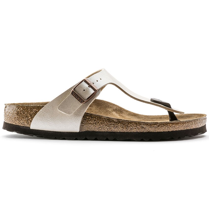 Birkenstock Gızeh Bf Graceful Kadın İnci Beyazı Terlik 943871