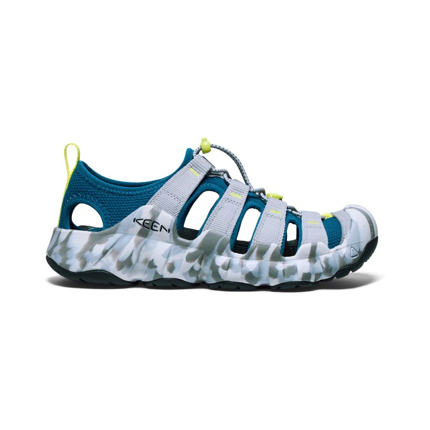 Keen Waterfront Hyperport H2 Erkek Gri-Mavi Outdoor Sandalet 1029113