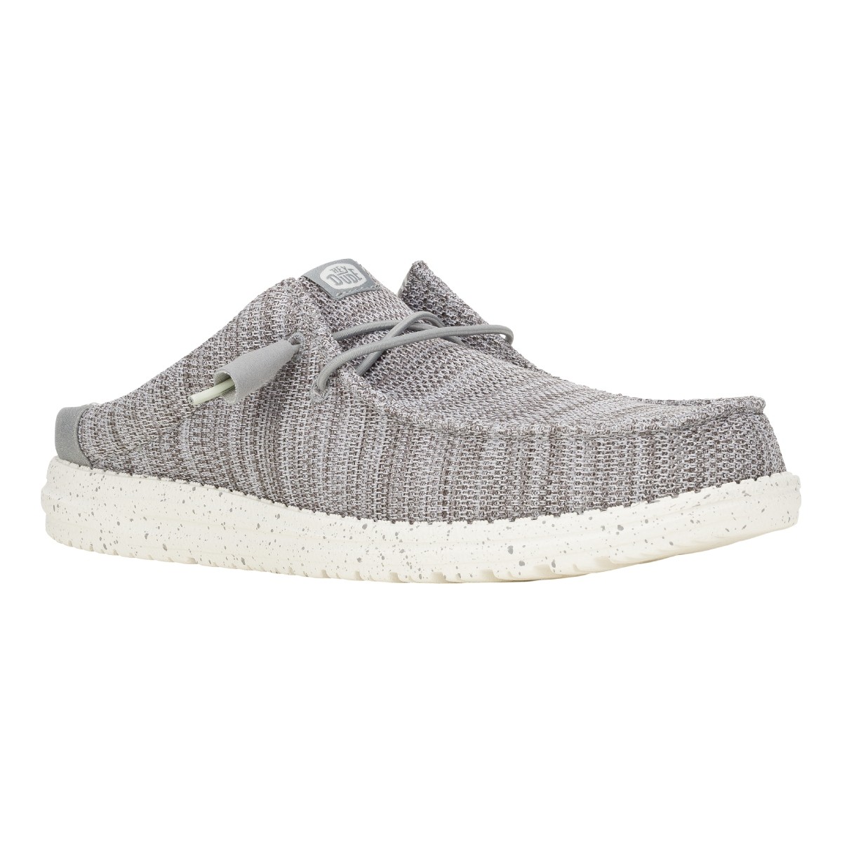 Hey Dude Wally Slip Stretch Sox Granite Grey HD.43103 1HF