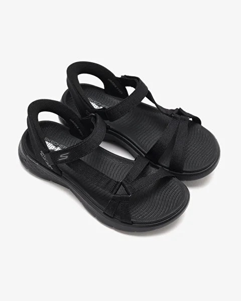 Skechers Go walk Flex Sandal Illumınate Kadın Siyah Sandalet 141481 BBK