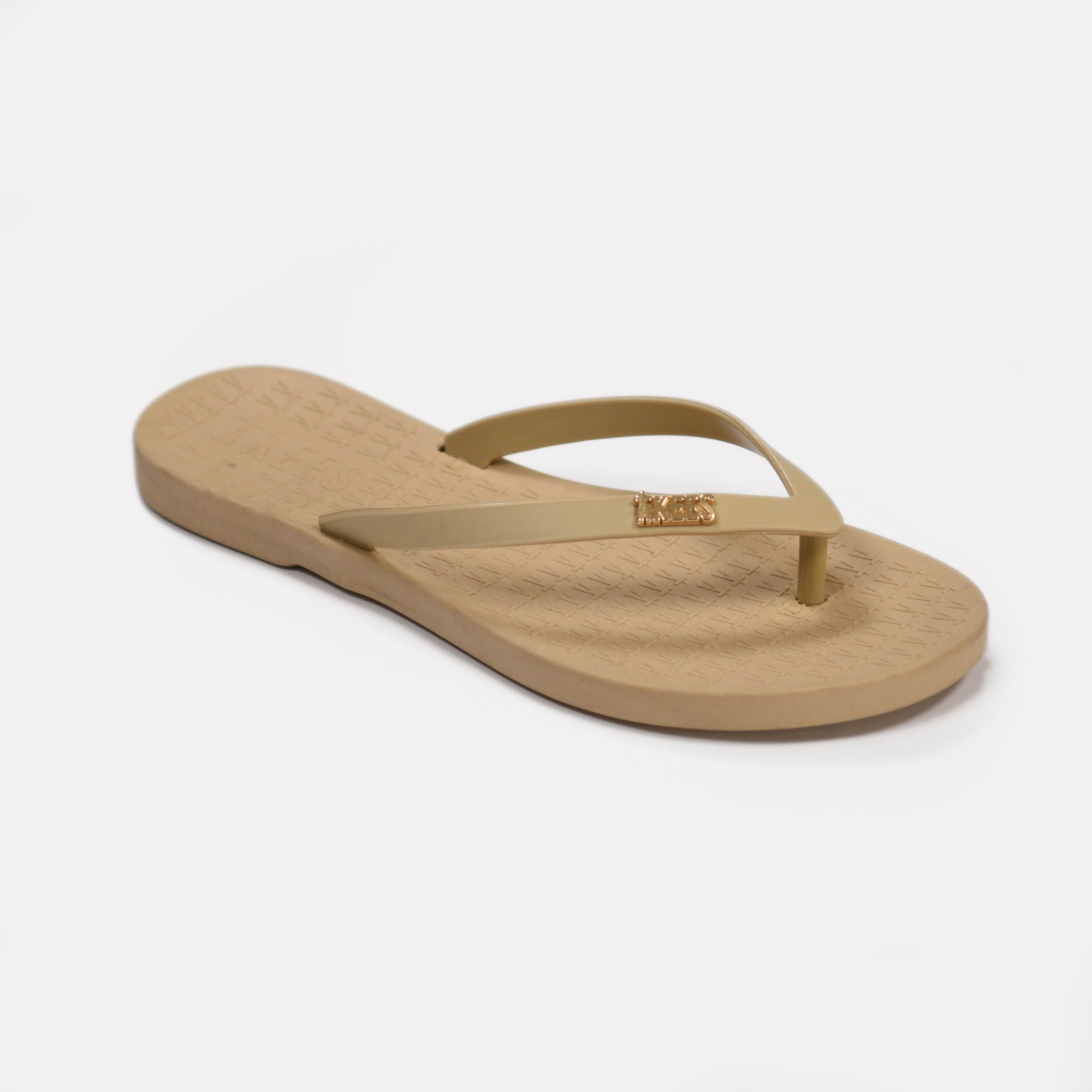 Tkees Kadın Krem Parmak Arası Plaj Terlik TK-P203