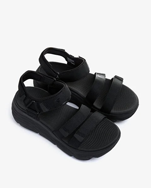 Skechers Max Cushıonıng Lured Kadın Siyah Sandalet 140218 BBK