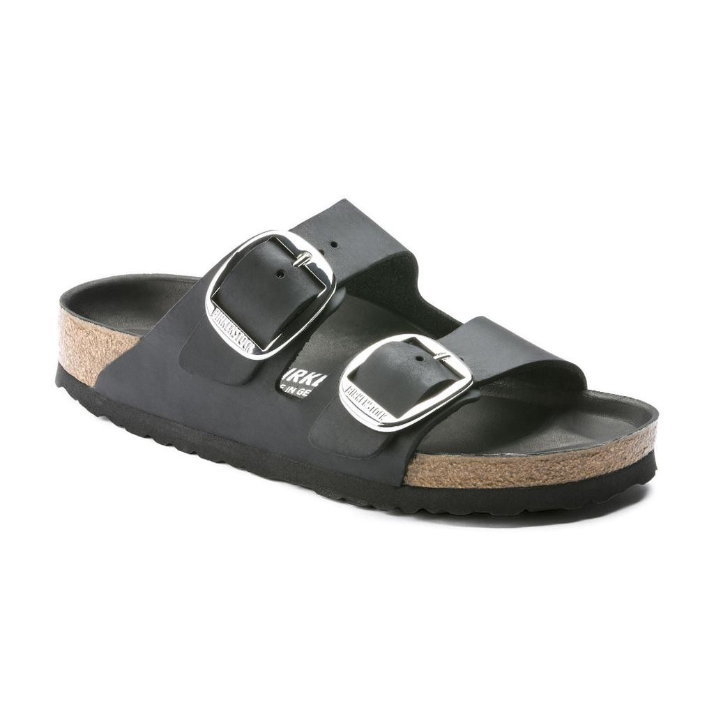Birkenstock Arızona Bıg Buckle Leoı Kadın Siyah Terlik 1011075