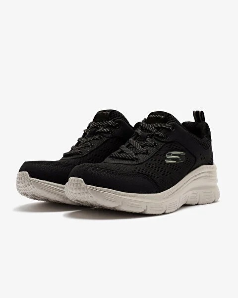 Skechers Fashion Fıt Kadın Siyah Sneaker 896294TK BKGD