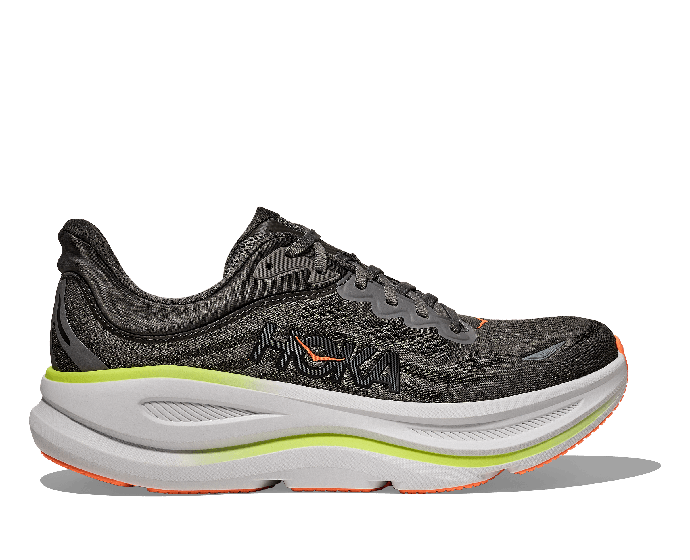 Hoka Bondi 9 Erkek Gri Koşu Ayakkabısı 1162011-ALTG
