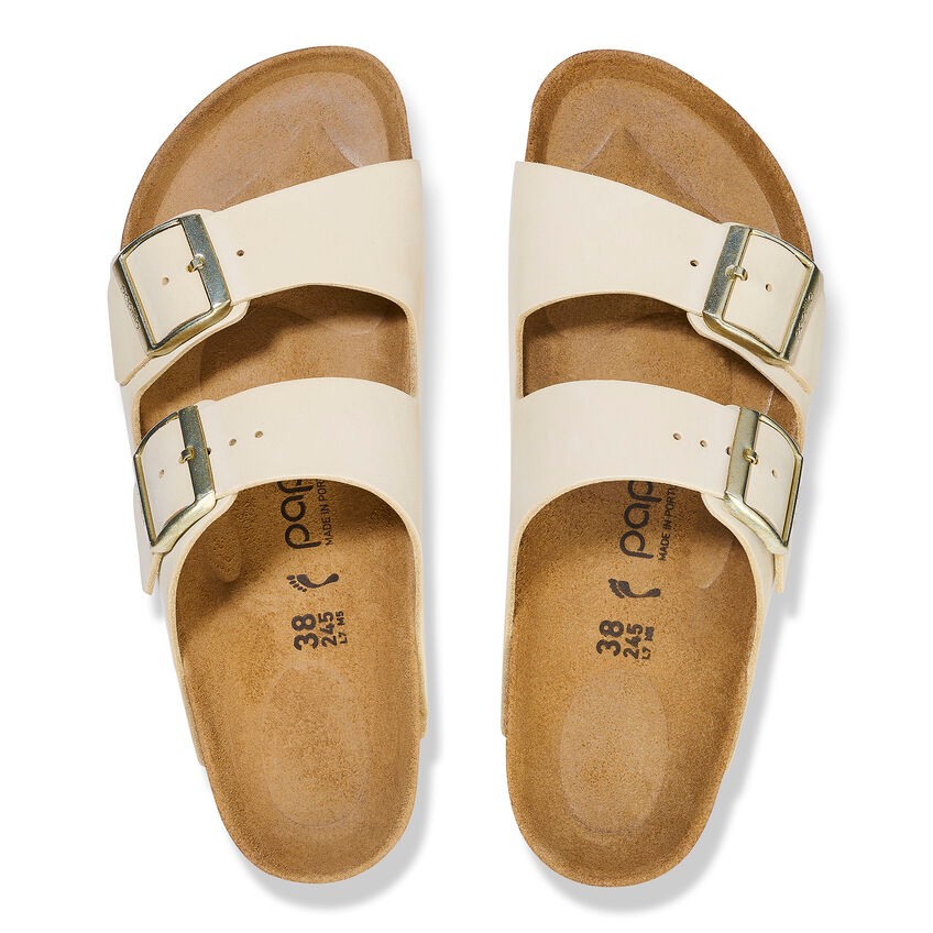 Birkenstock Arızona Platform Flex Nu Kadın Bej Terlik 1026924