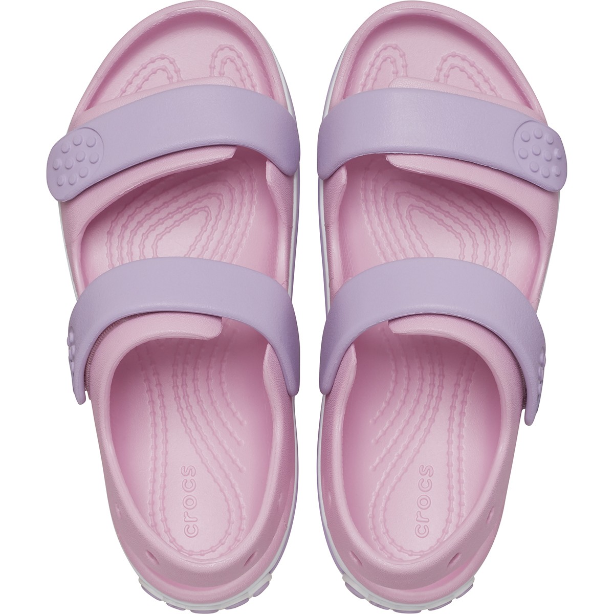 Crocs Crocband Cruiser Sandal T Kids 209424 - Pembe-Mor