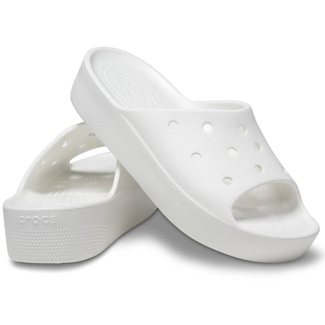 Crocs platform slide rainbow online