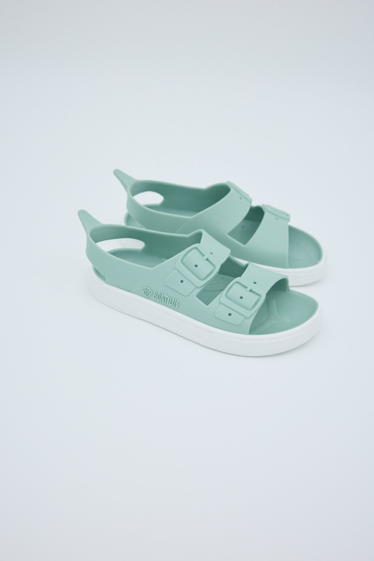 Boatilus Irky.Veg-F Pastel Green White Unisex Kids