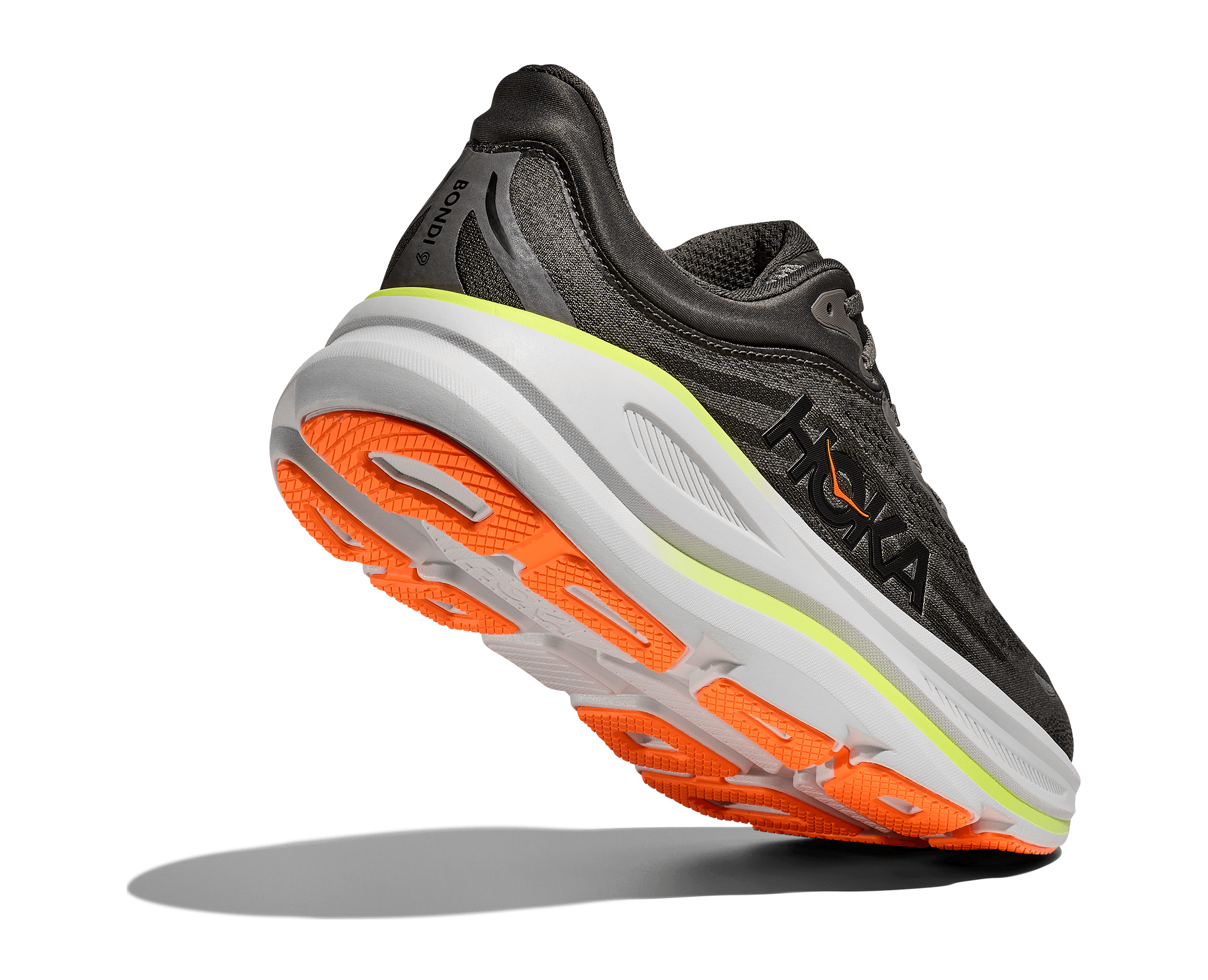 Hoka Bondi 9 Erkek Gri Koşu Ayakkabısı 1162011-ALTG