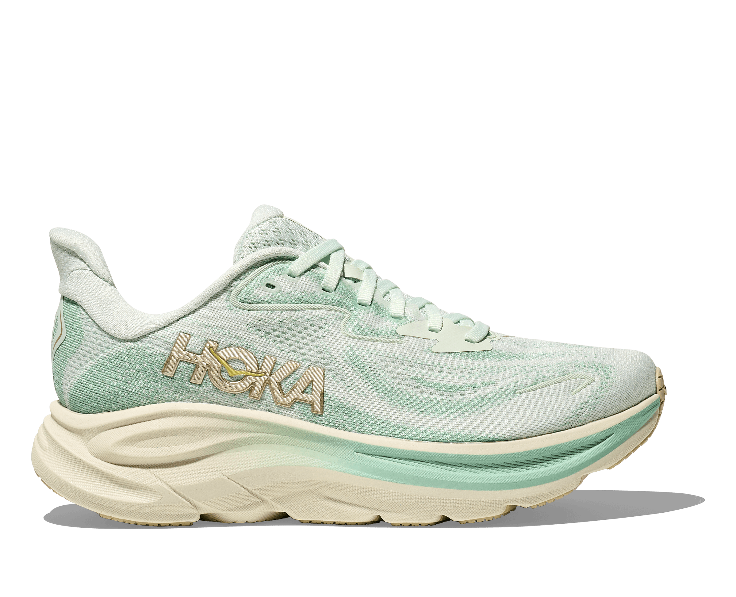 Hoka Clifton 10 Kadın Yeşil Koşu Ayakkabısı 1162031-SJD