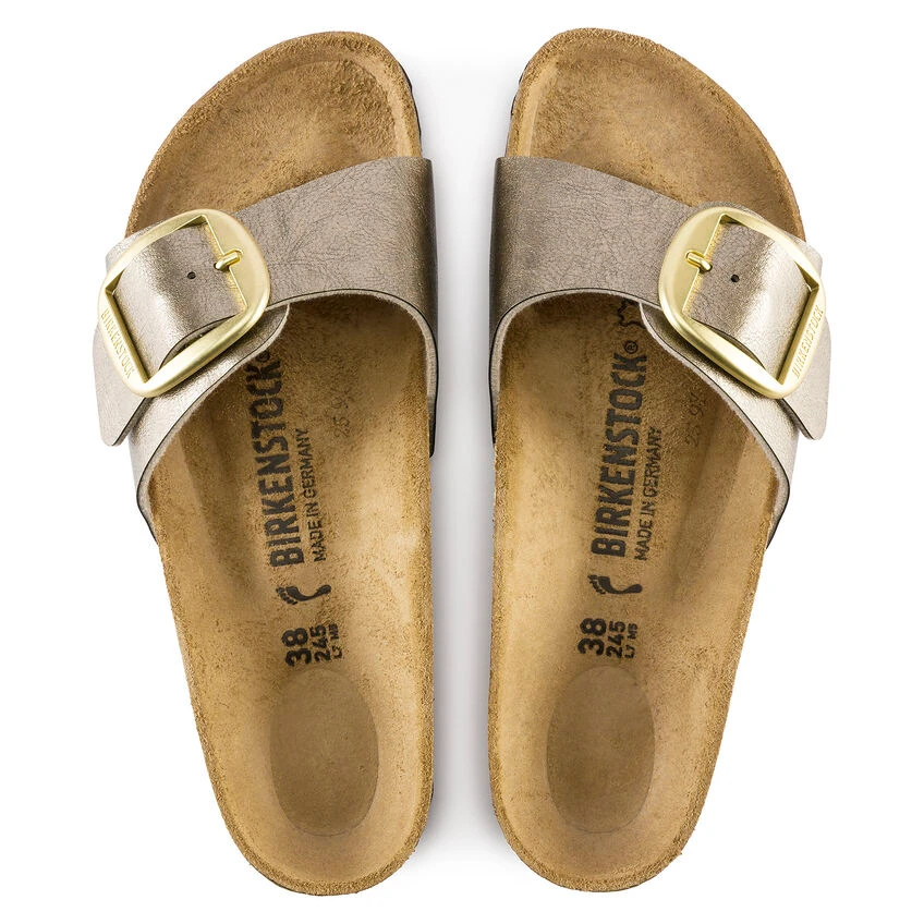 Birkenstock Madrıd Bıg Buckle Bf Graceful Kadın Vizon Terlik 1016237