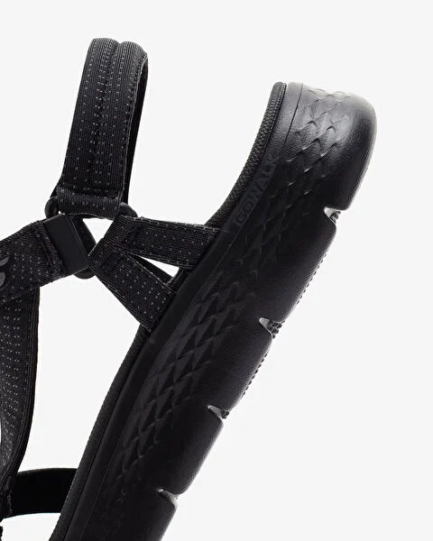 Skechers Go Walk Flex Sandal Sublıme Kadın Siyah Sandalet 141451 BBK