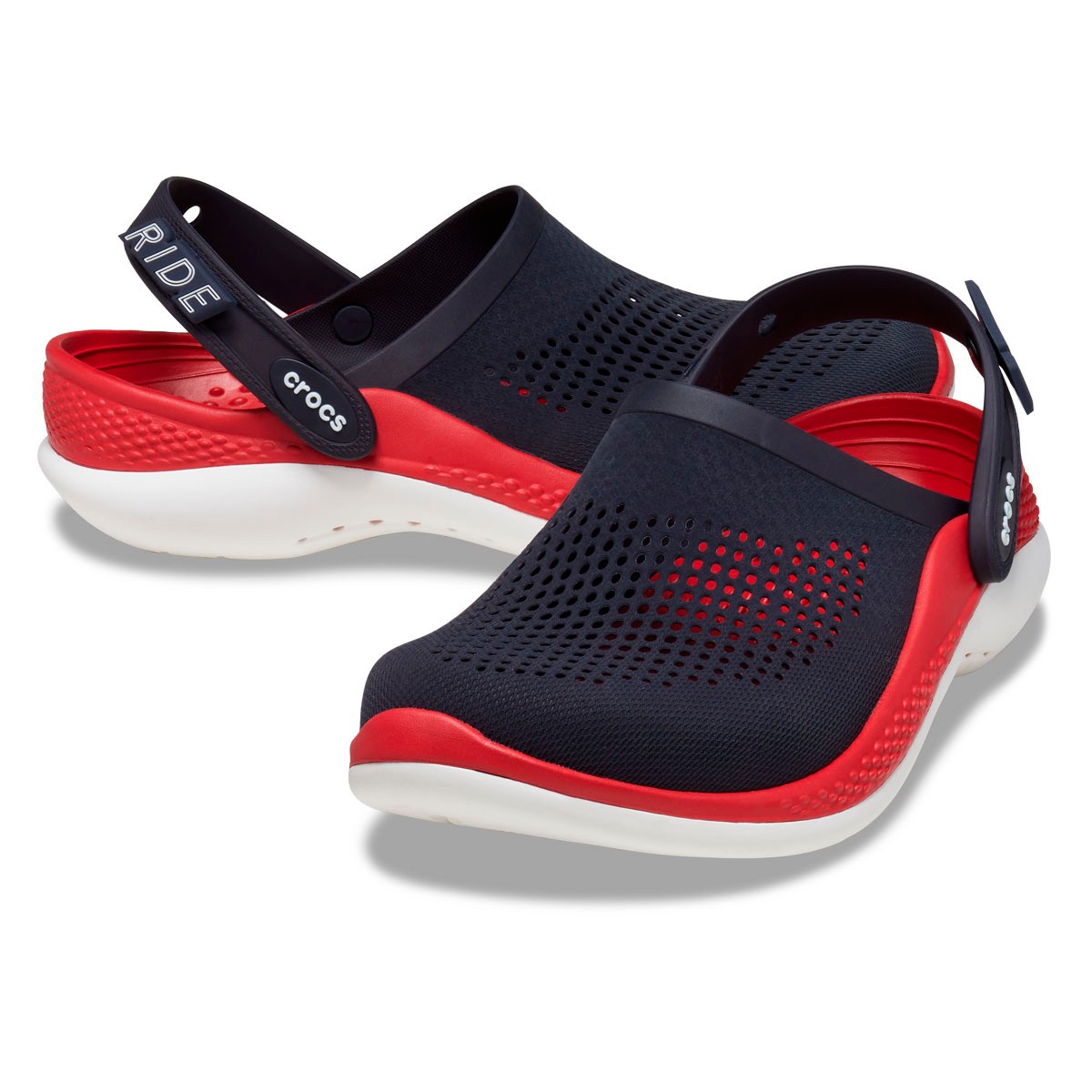 Crocs Lite Rıde 360 Clog Unisex - Lacivert-Kırmızı