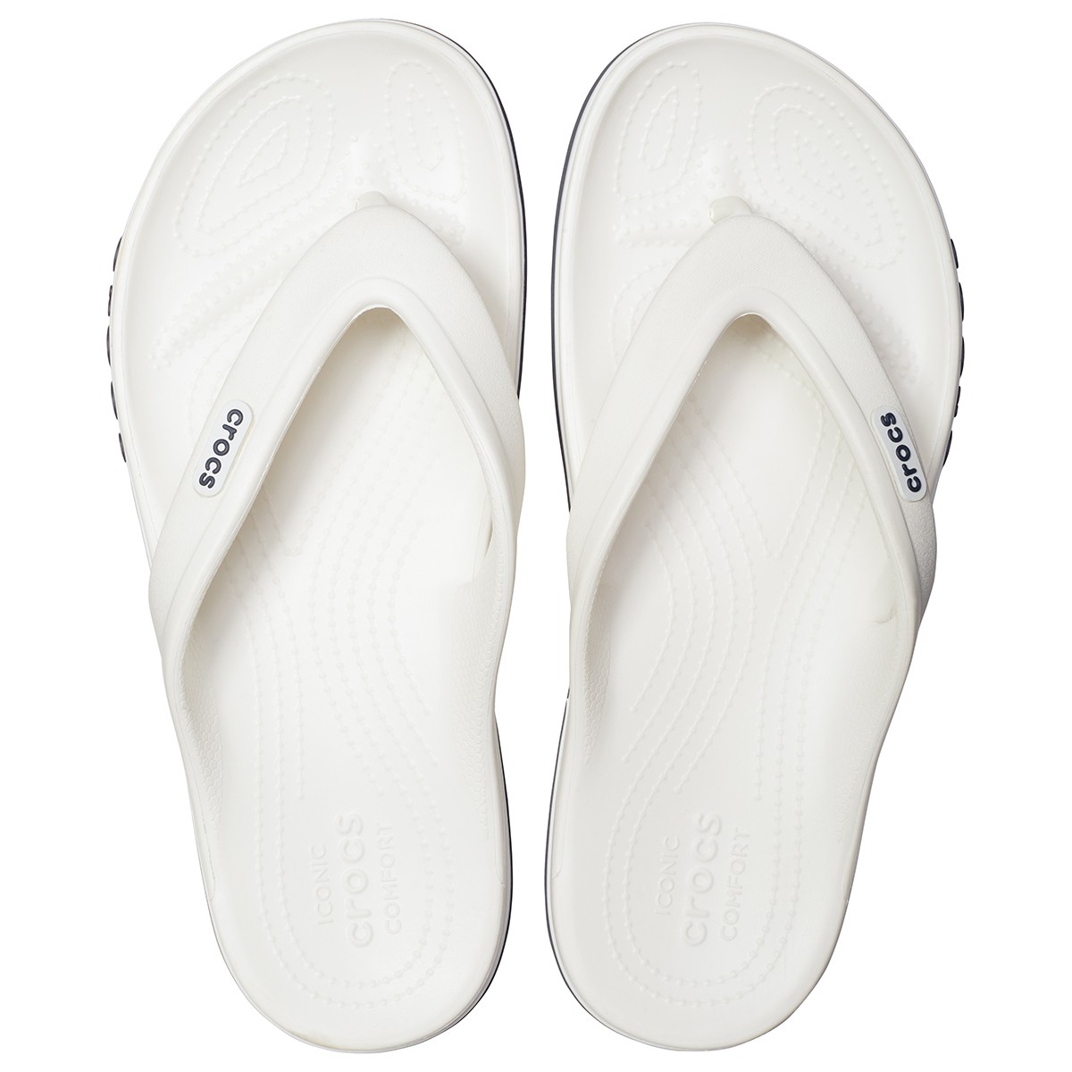 Crocs Bayaband Flip Unisex 205393 - Beyaz-Lacivert