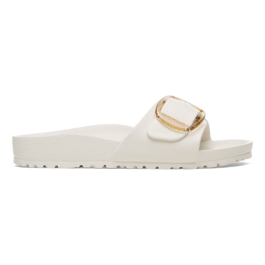 Birkenstock Madrıd Eva Bıg Buckle Kadın Krem Tek Bant Terlik 1029633