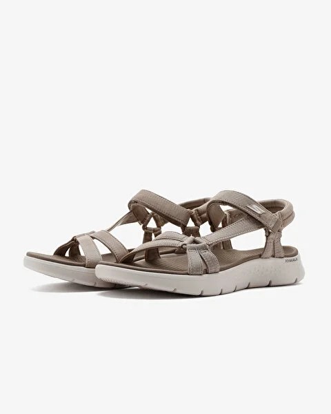 Skechers Go Walk Flex Sandal Sublıme Kadın Bej Sandalet 141451 TPE