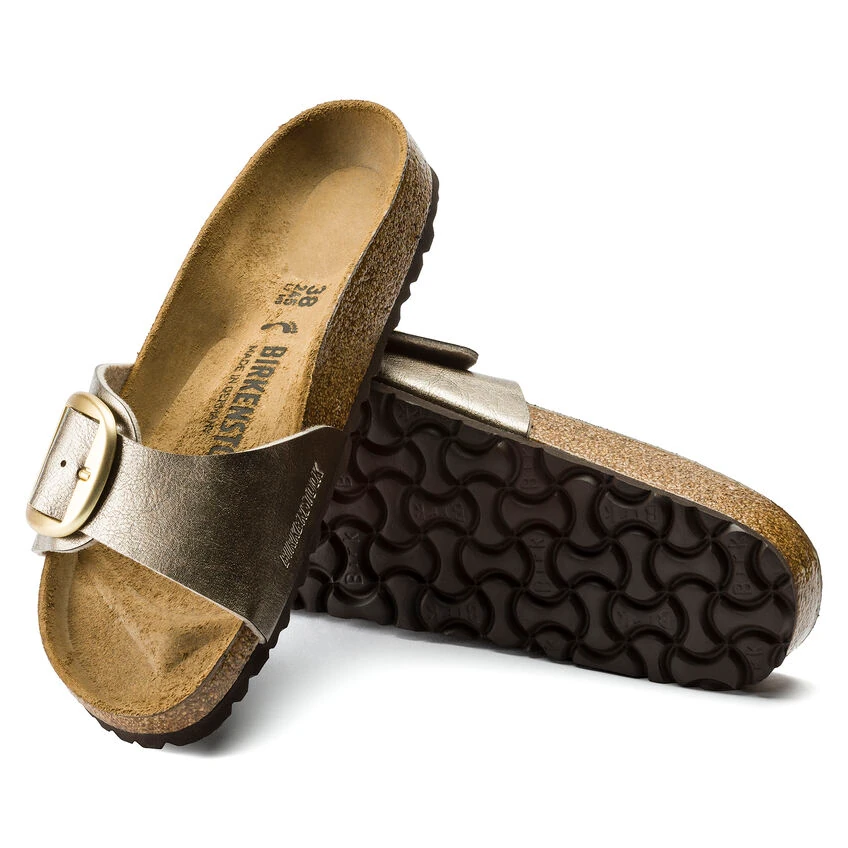Birkenstock Madrıd Bıg Buckle Bf Graceful Kadın Vizon Terlik 1016237