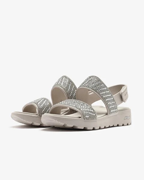 Skechers Arch Fit Footsteps Kadın Bej Spor Sandalet 111531 NAT