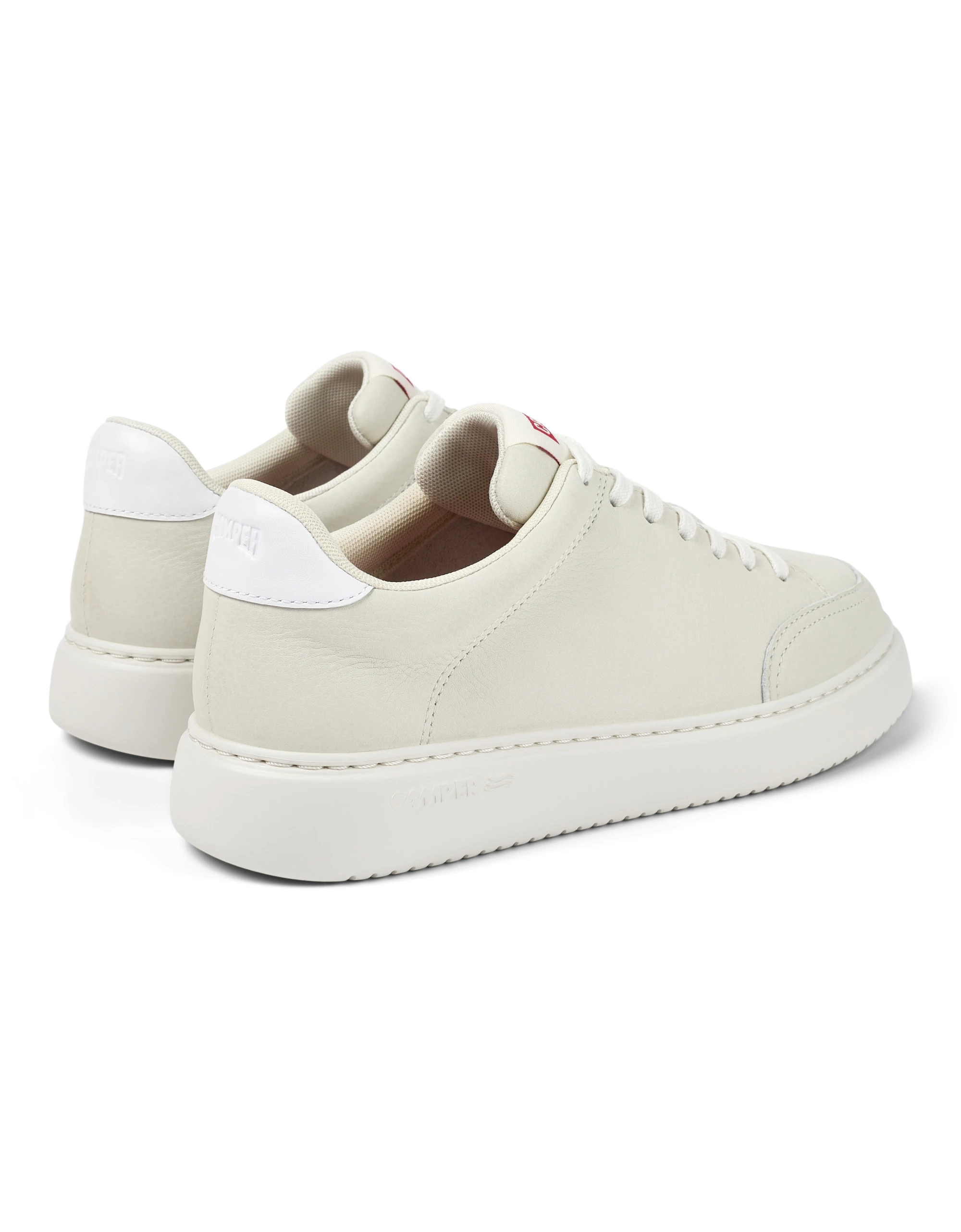 Camper Runner K21 Kadın Deri Bej Sneaker K201438-003